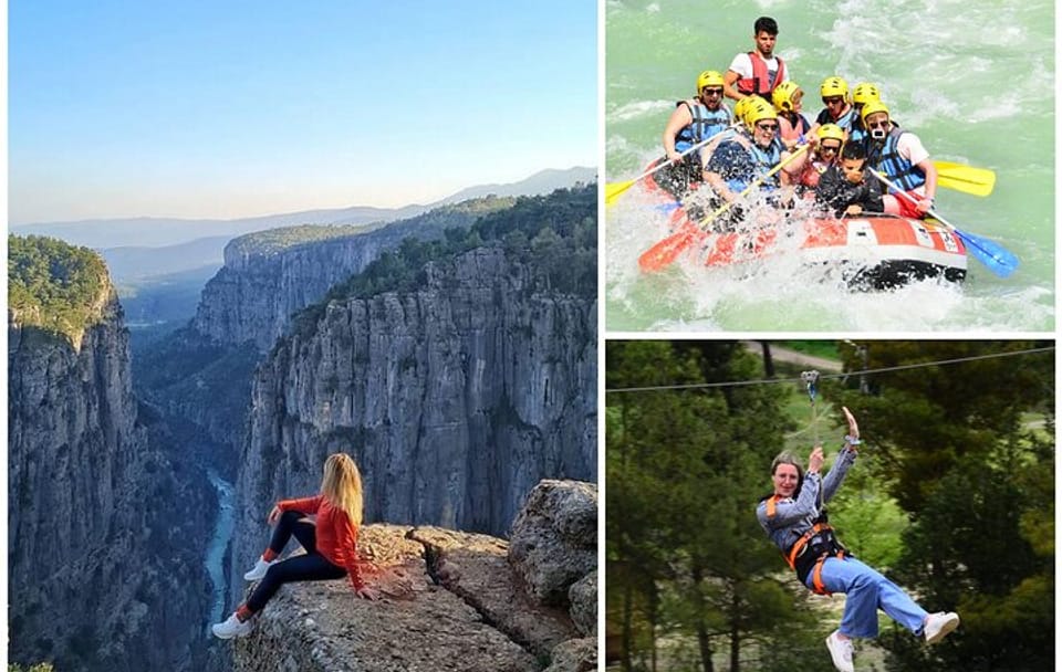 Tazı Canyon, Rafting and Zipline Experience from Alanya