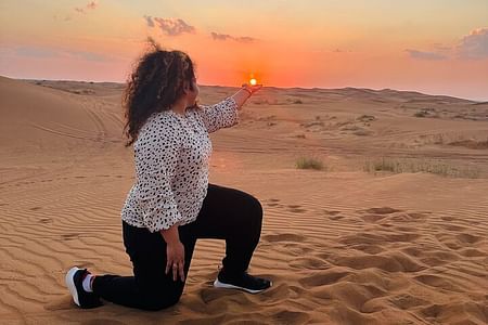 Private Desert Safari: Camel Ride, Sandboarding & BBQ Dinner in Dubai