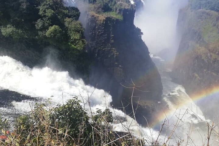 15 minutes scenic helicopter flight above Victoria Falls-Zimbabwe