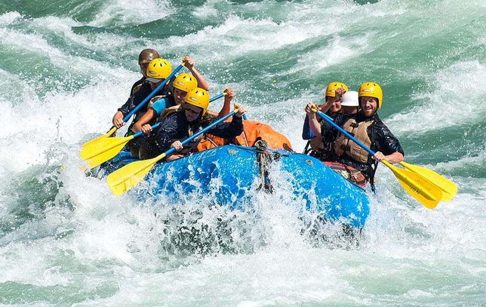 Rafting Trip on the Trishuli River with private luxurious vehicle