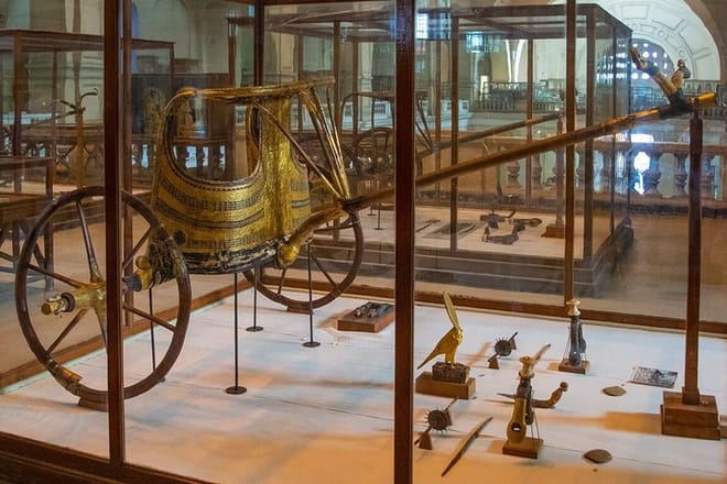 Chariot, Egyptian museum in Cairo