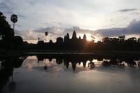 Sunrise at Angkor Wat Temple