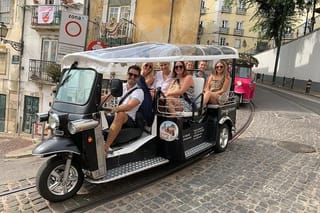 True 4Hour/Half Day TukTuk Tour of Lisbon. A Remarkable Overview. Leave Town as a Local