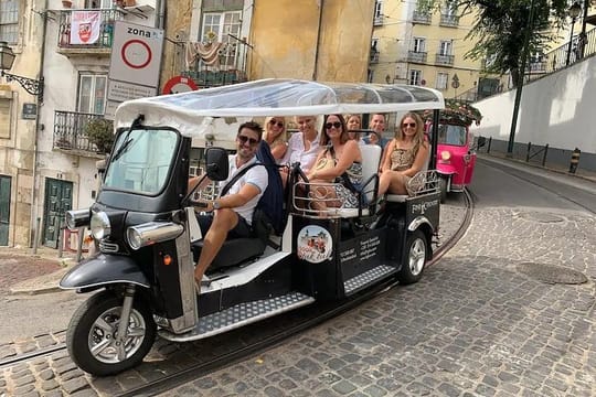 True 4Hour/Half Day TukTuk Tour of Lisbon. A Remarkable Overview. Leave Town as a Local