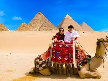 Pyramids of Giza Tour with Camel Rides and Desert Biking