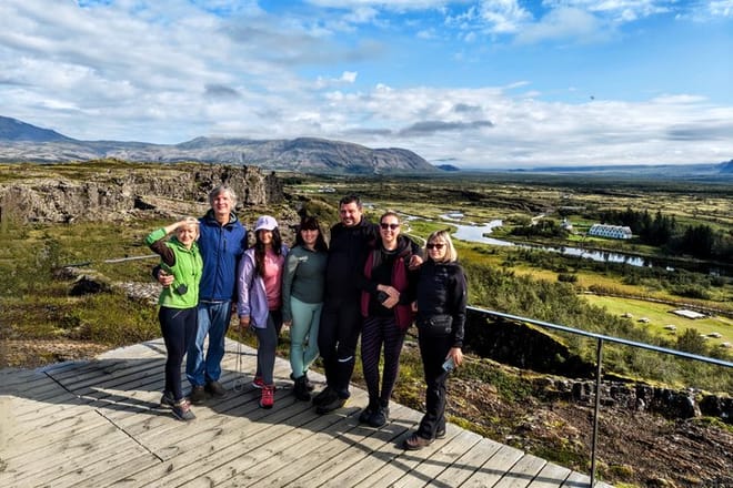 Golden Circle Escape with Blue Lagoon Tour from Reykjavik