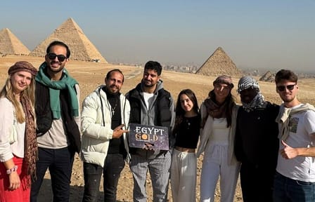 Cultural Tour of Giza Pyramids and Saqqara with Camel Ride