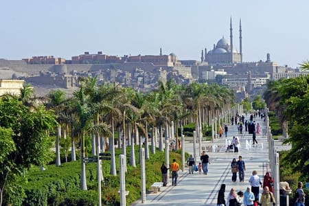 Tour to El Moez St. and Al Azhar Park with Dinner
