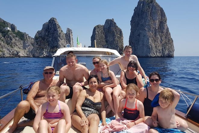 2) Private boat tour to Capri from Sorrento on 38 feet Apreamare photo 6