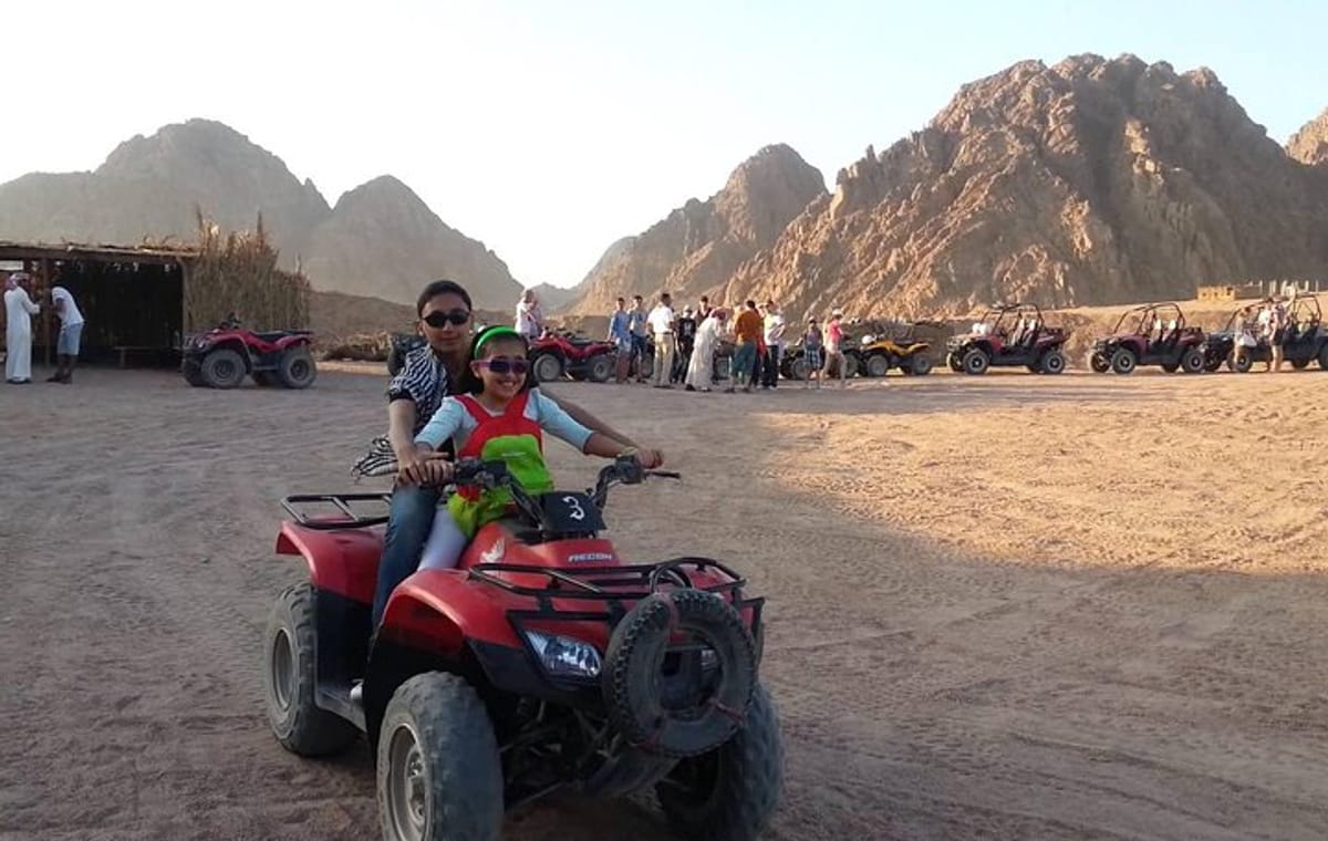 Quad Biking Adventure from Sharm El Sheikh Private