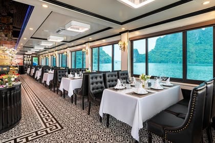 SONATA CRUISE Halong Bay Luxury Day Trip from Hanoi
