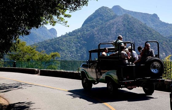 Promo Rio de Janeiro: 4 Wonders Jeep Tour + Walking Tour At Centro Historico