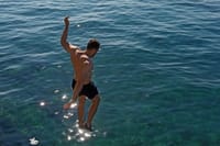 Deep Water Soloing &amp; Cliff Jumping in Split with Given2Fly Adventures