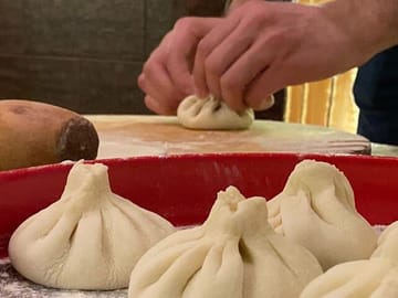 Khinkali cooking master class