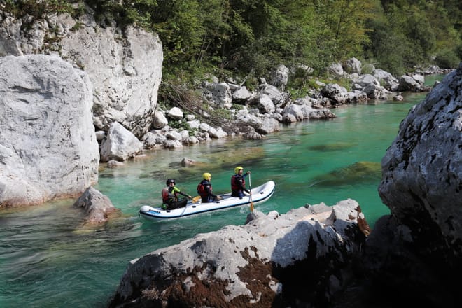 MINI RAFTING ON SOČA RIVER photo 4