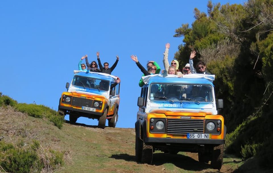 Small Group Jeep Safari Tour in Caniço, Madeira