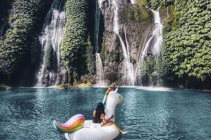 Bali Waterfall Trekking Tour at Pucak Manik Waterfall