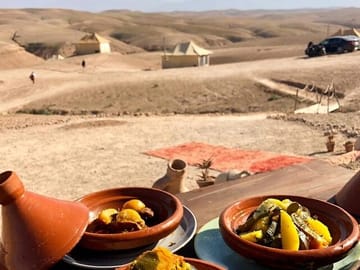 Dinner and Camel Ride or Quad Bike in Agafay Desert