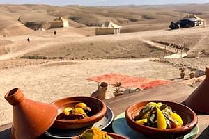 Dinner in Agafay Desert with Camel Ride or Quad Bike