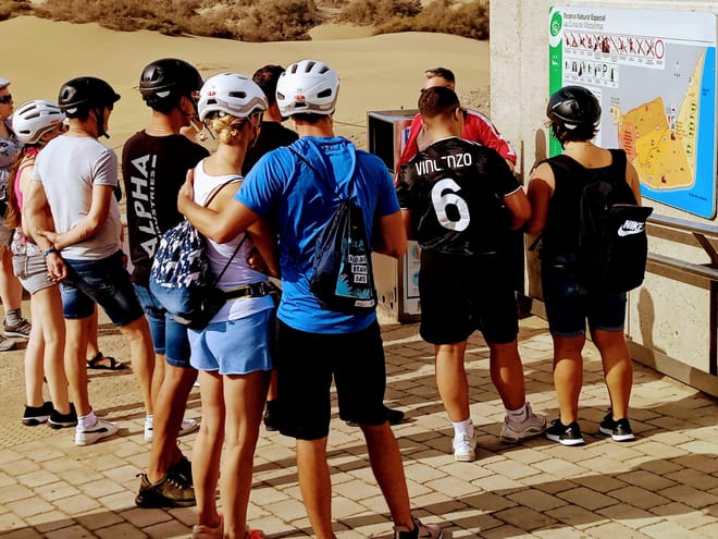 E-Bike Family Tour : Sightseeing in Playa Ingles,Maspalomas Dunes 6