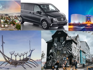 A collage of different places visited during the tour.