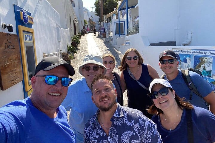 Fun times in Santorini