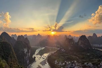 Yangshuo Scenic Afternoon Tour with Sunset Views and Pickup