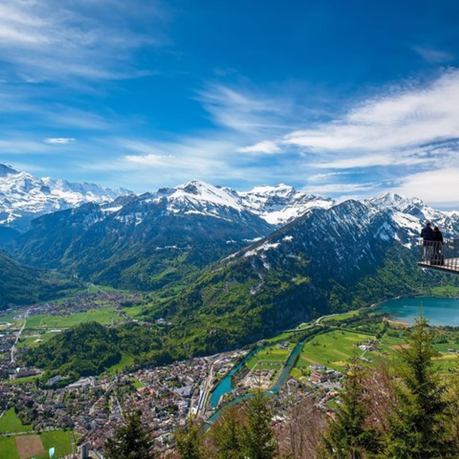Attraction Ticket: Harder Kulm Funicular Ticket from Interlaken