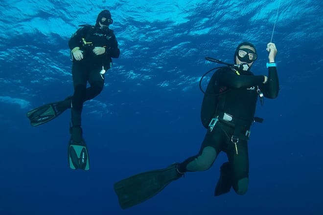 Scuba Diving at Dusk in Unawatuna 3