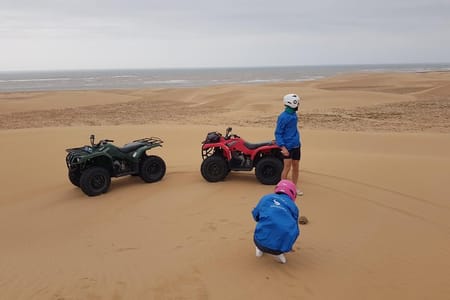 Essaouira P3: Quad tour forest beach dunes (free transfer)