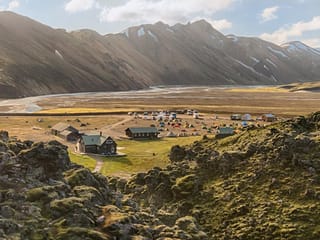 Landmannalaugar mountain huts