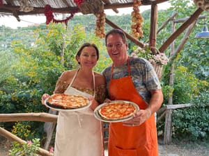 Sorrento: Pizza Making with Wine, Limoncello & Transfer Included