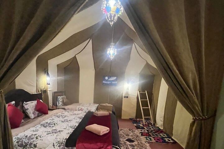Private Camel Trekking and Luxury Desert Camp Experience in Merzouga
