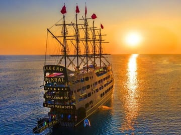 Pirate Ship Cruise Experience in Alanya with Transfers