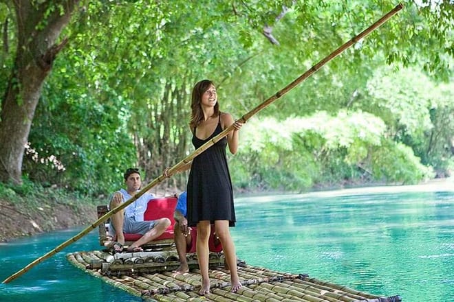 Great River Rafting and Limestone Massage and Rick's Cafe combo from Montego Bay photo 2