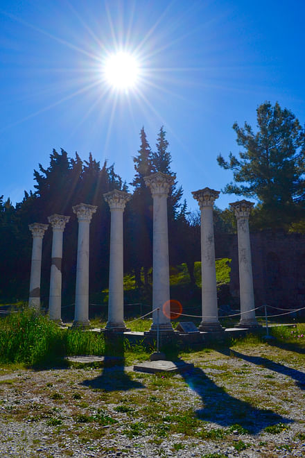 Ruines d'Asklipion, île de Kos, Grèce