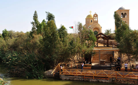 Day Tour of Baptism Site and Madaba from Dead Sea
