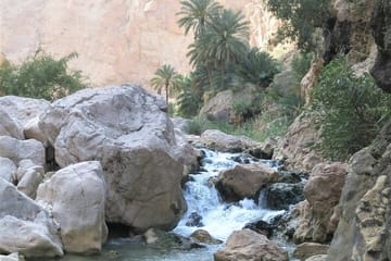 Adventure Tour to Wadi Shab and Bimmah Sinkhole from Muscat
