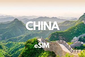 Mainland China Data eSIM: 0.5GB/Daily to 20GB-30Day(VPN INCLUDED)