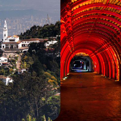 City Tour with Monserrate and Zipaquirá Salt Cathedral