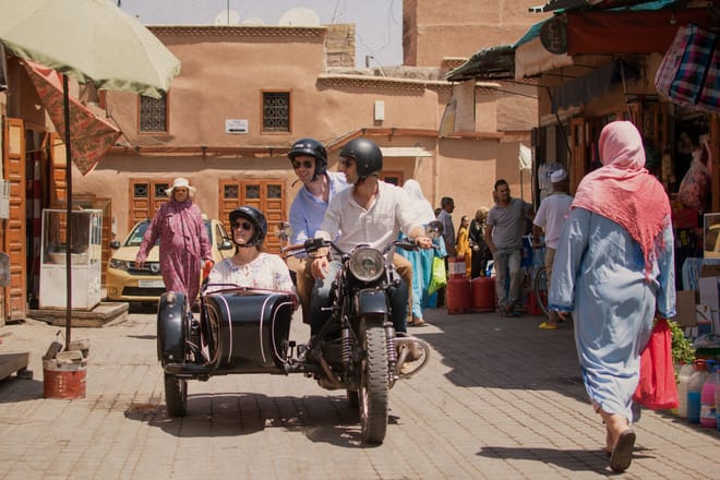 ½ Day: Glamour Marrakech on Vintage Sidecar Moto | Private & Luxury 2