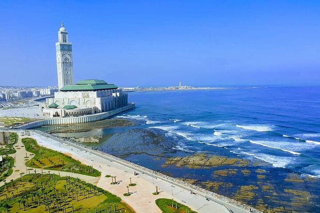 Casablanca Day Tour from Marrakech and Big Mosque Visit