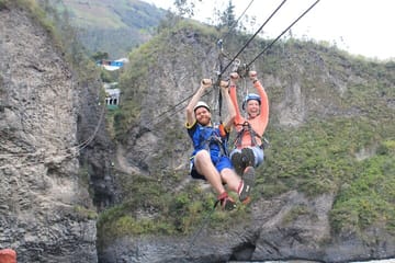 Zipline in Holy Water Baths