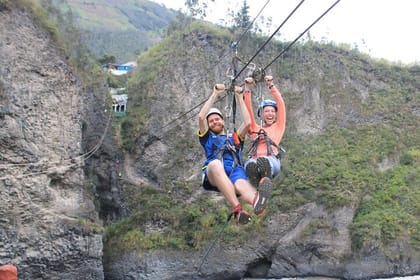 Zipline in Holy Water Baths