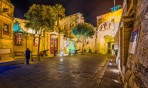 Malta By Night Guided Tour Visiting The Valletta Waterfront, Rabat & Mdina
