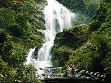 Full Day Private Love and Silver Waterfalls Sapa Motorbike Tour