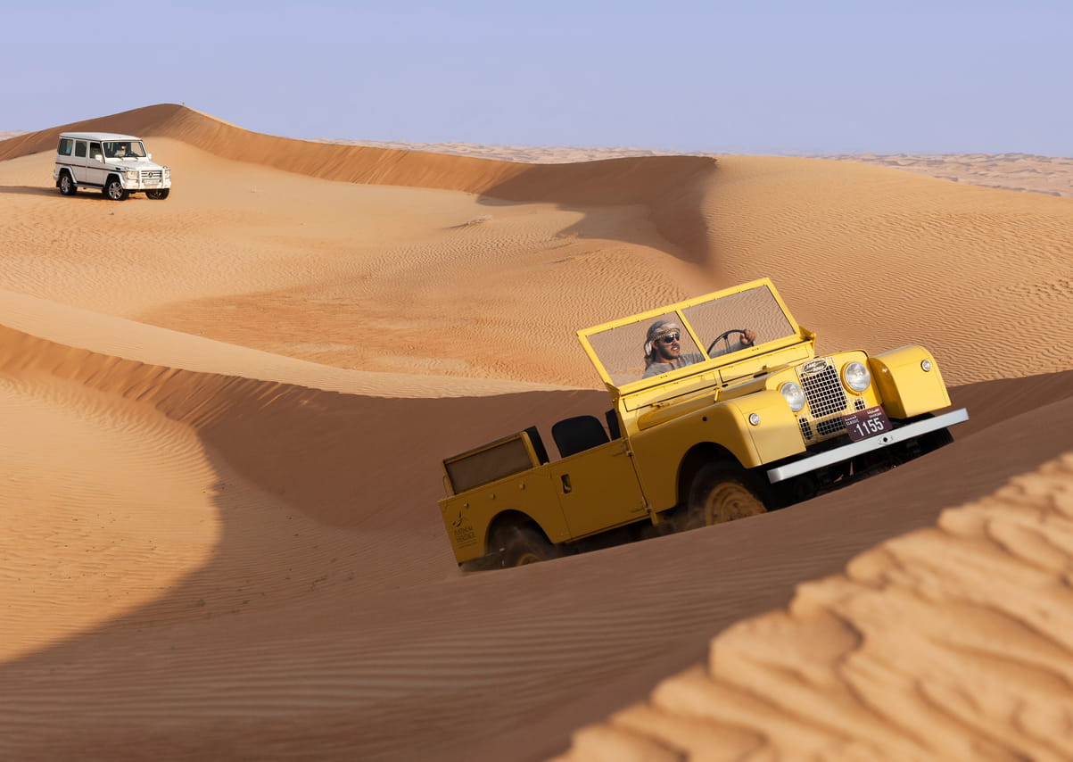 vintage desert safari