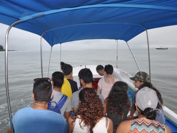 Boat transfer from DrakeBay to la Sirena ranger Station.