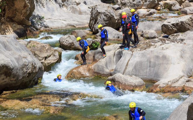 Basic Canyoning on Cetina River 7