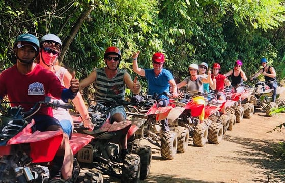 Roatan Sloths in Natural Habitat: ATV Buggy Tour Zipline & Beach